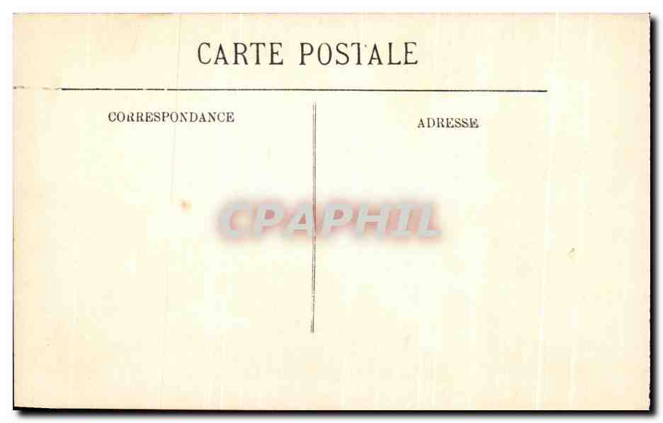 CPA Lourdes L'Apparition — Verso