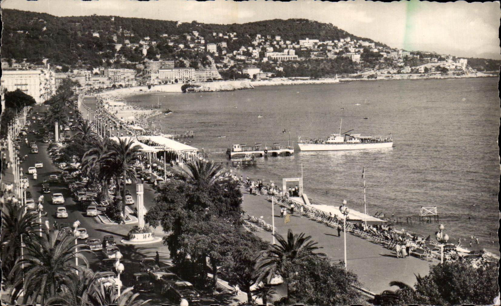 CPA La cote D'azur Nice Promernade Des Anglais
