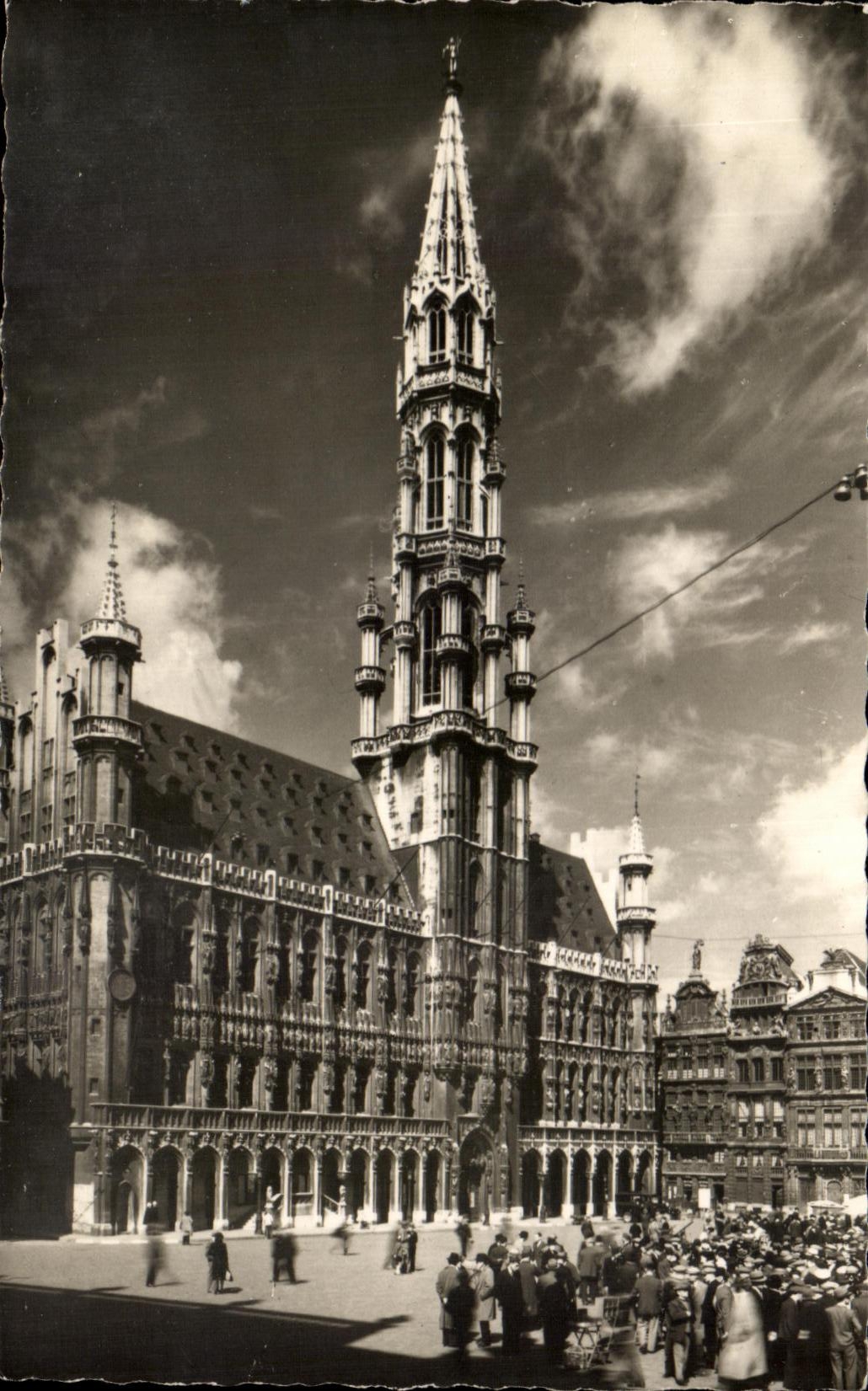 CPA Bruxelles Hotel De Ville