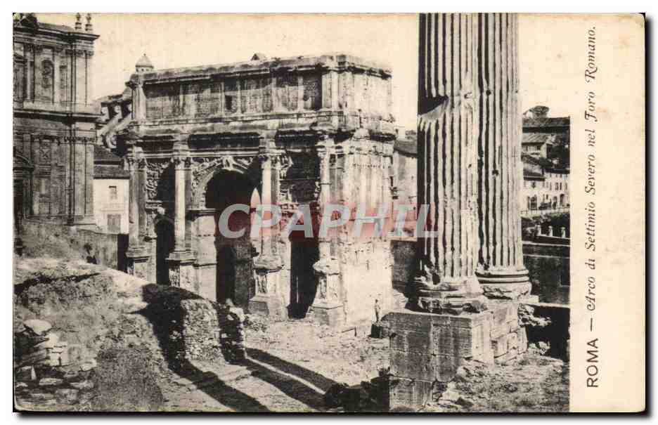 CPA Roma Carco Di Settimio secero Nel Joro Romano