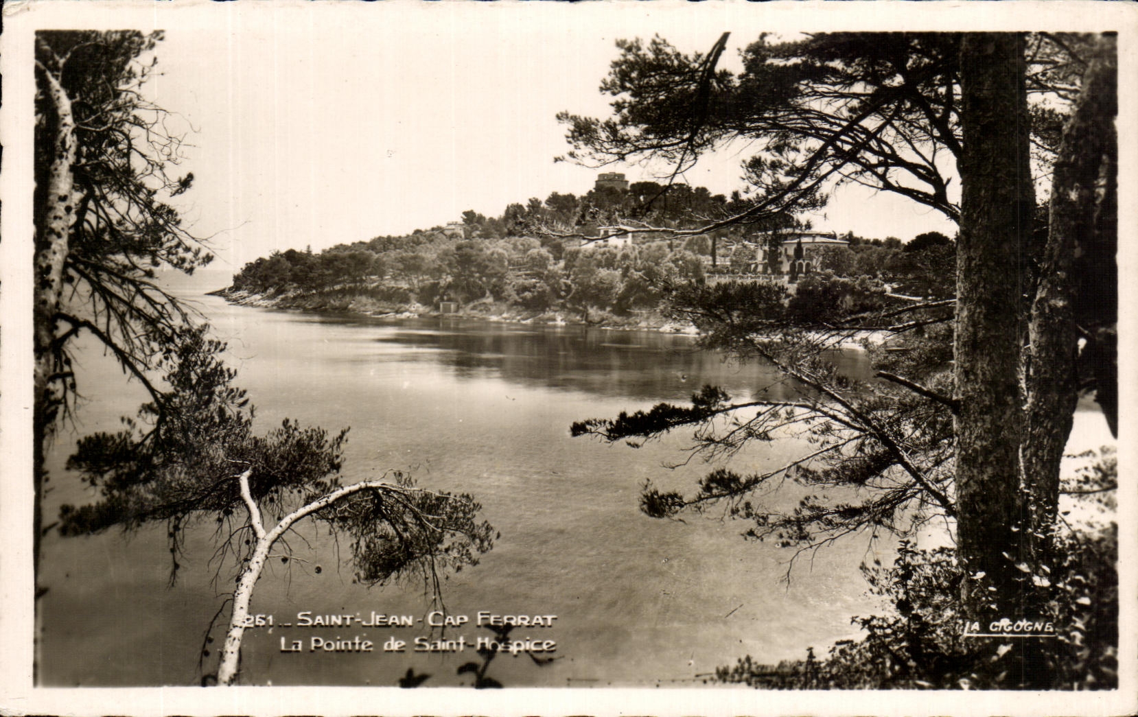 Saint-Jean-Cap-Ferrat — La Pointe de Saint-Hospice — Édition LA CIGOGNE