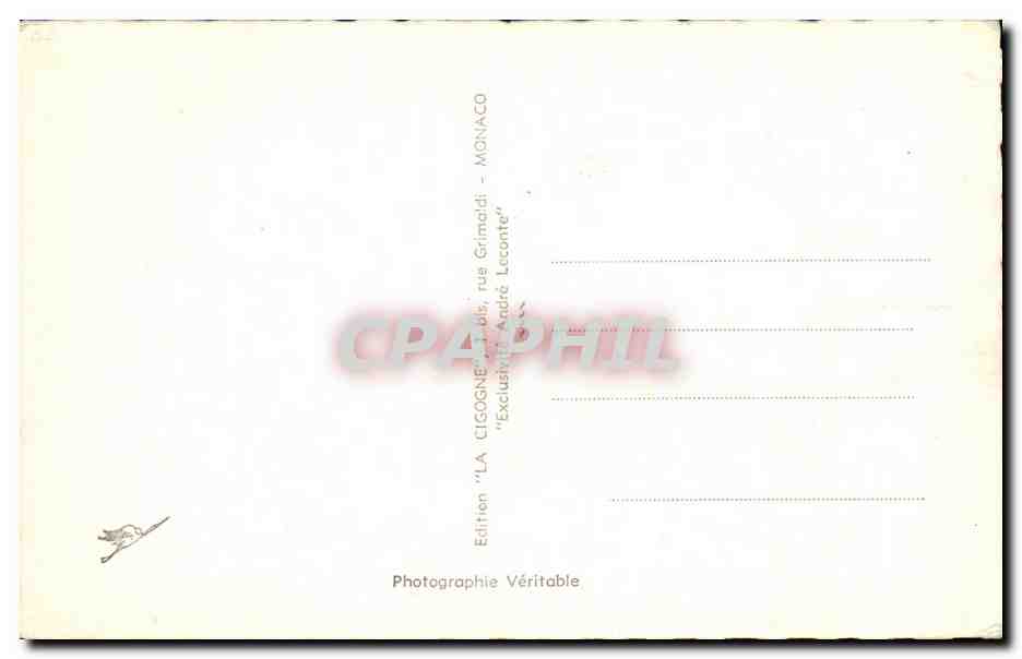 Saint-Jean-Cap-Ferrat — La Pointe de Saint-Hospice — Édition LA CIGOGNE — Verso
