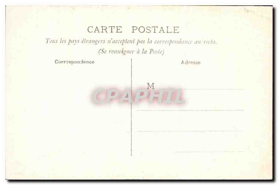 CPA Eglise Saint Julien Le Pauvre Rousseau  — Verso