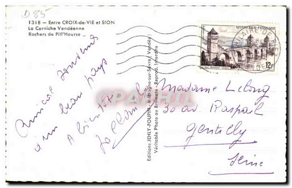Rochers de Pill’Hourse — La Corniche Vendéenne — Editions JEHLy, Brumaire — Reverso