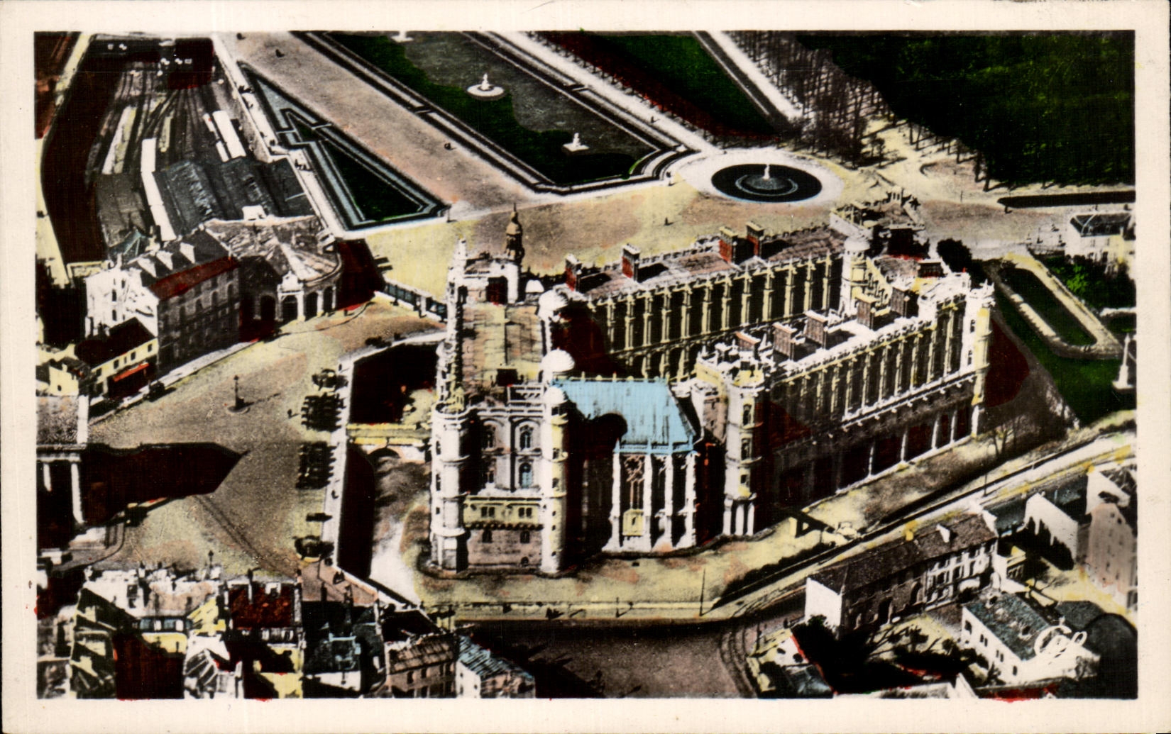 Saint-Germain-en-Laye — Castle — Aerial View — Cliché Michaud