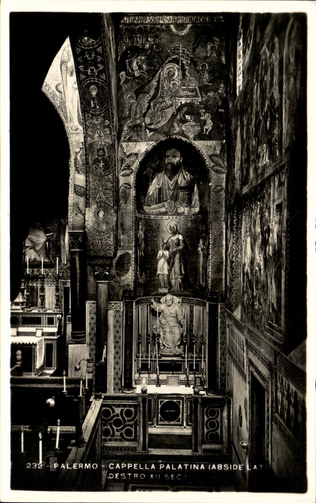 CPA Palermo Cappella Palatina Destro