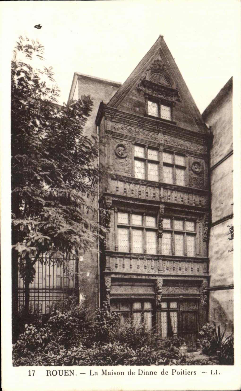 CPA Rouen La Maison de Diane de Poitiers
