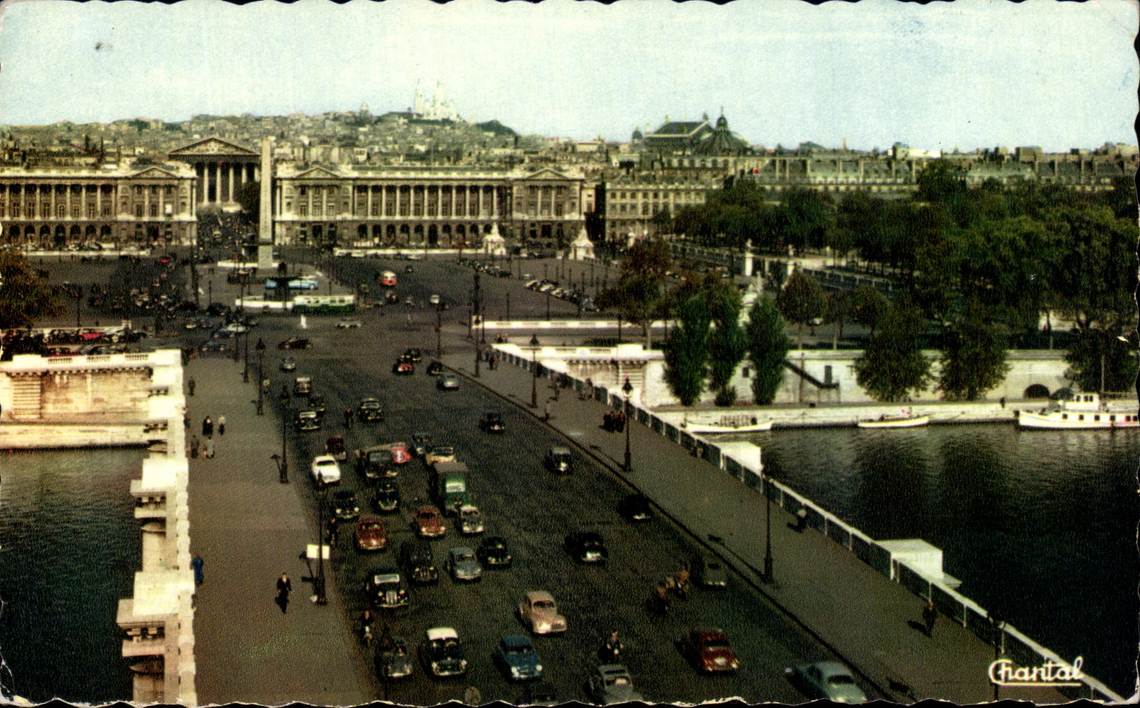CPA Paris Place de la Concorde