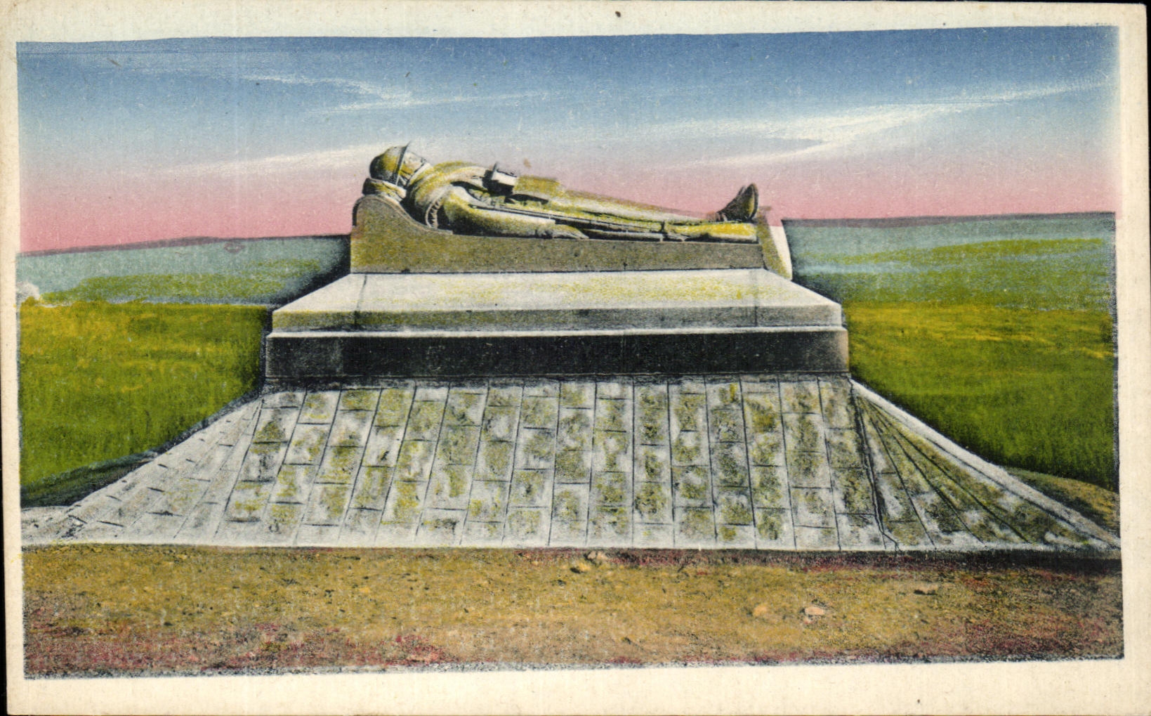 Der Soldat des Rechts — Denkmal in Douaumont — Verlag Vendun, Nr. 71