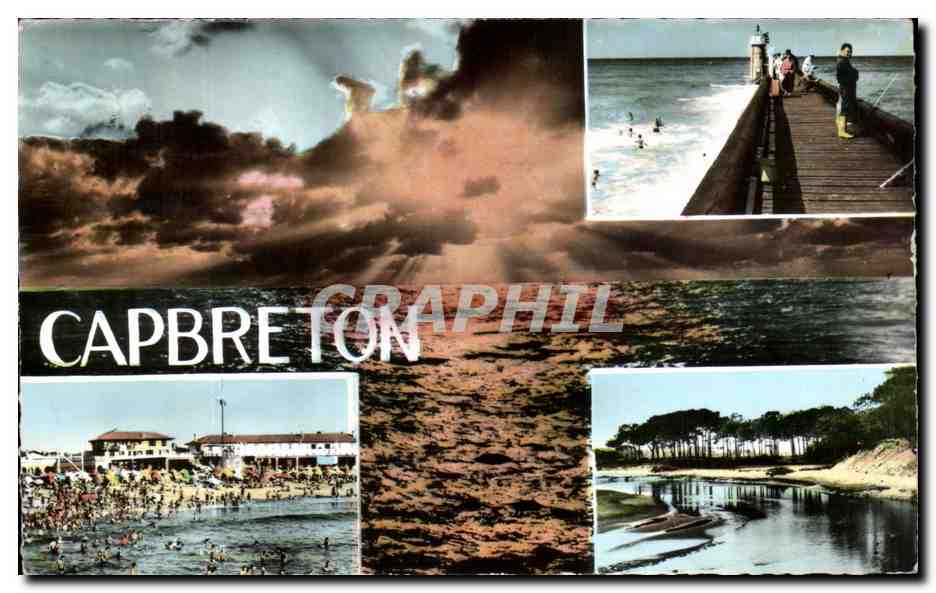 Capbreton — vue panoramique — Graphphil