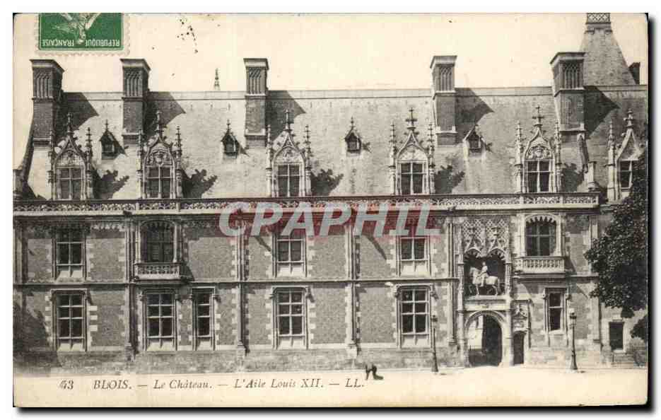 CPA Blois Le Chateau L'Aile Louis XII