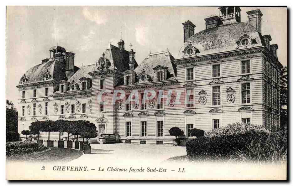 CPA Cheverny Le Chateau facade Sud Est