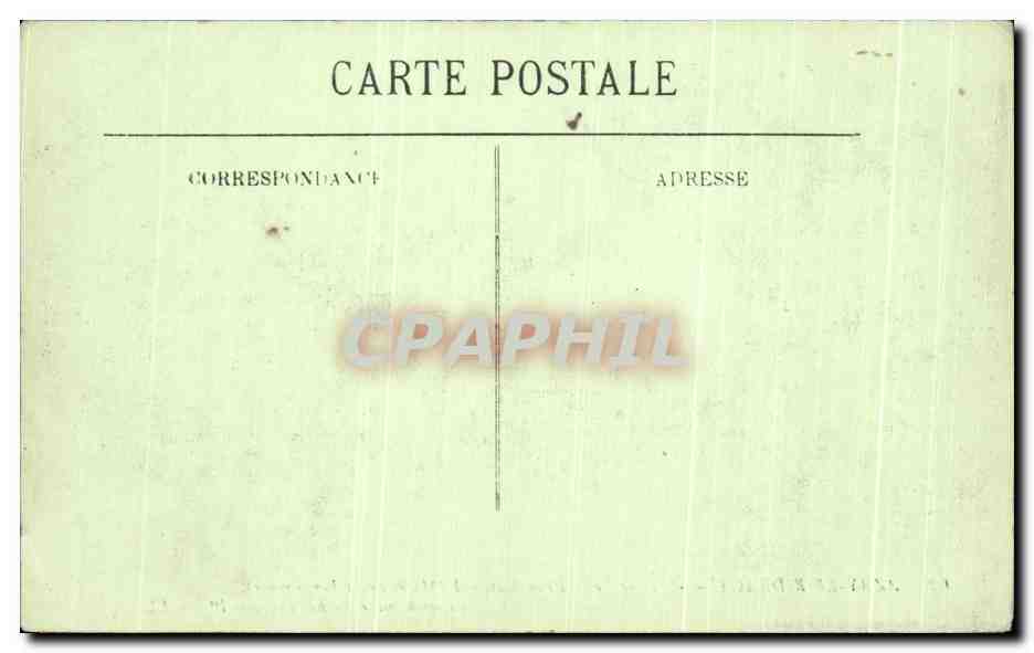 CPA Azay Le Rideau Le Chateau National La Chambre du Roi Francois 1er — Rückseite