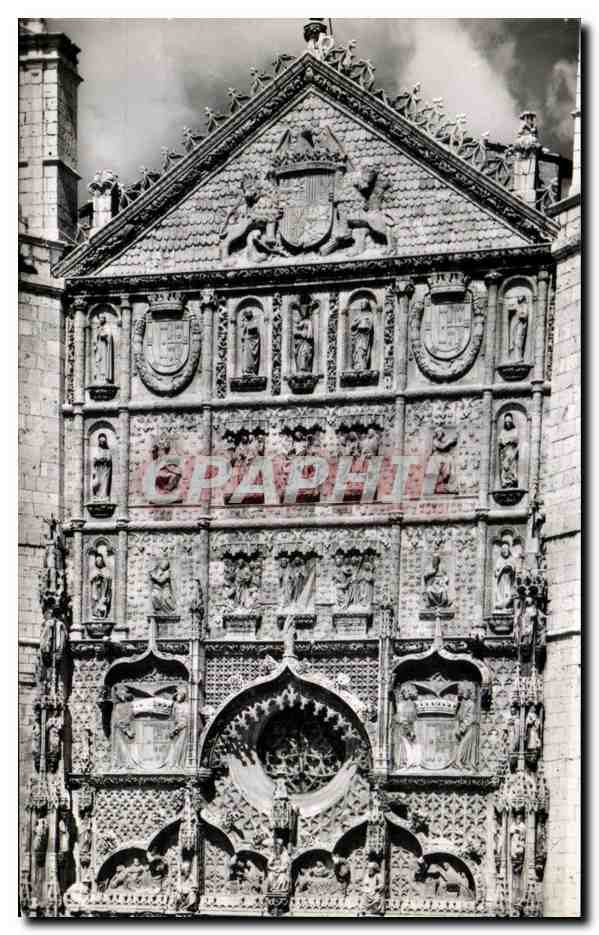 CPA Valladolid Detalle De la Fachada De la Lglesio De San Pabio Detail De La Facade De l'Eglise De