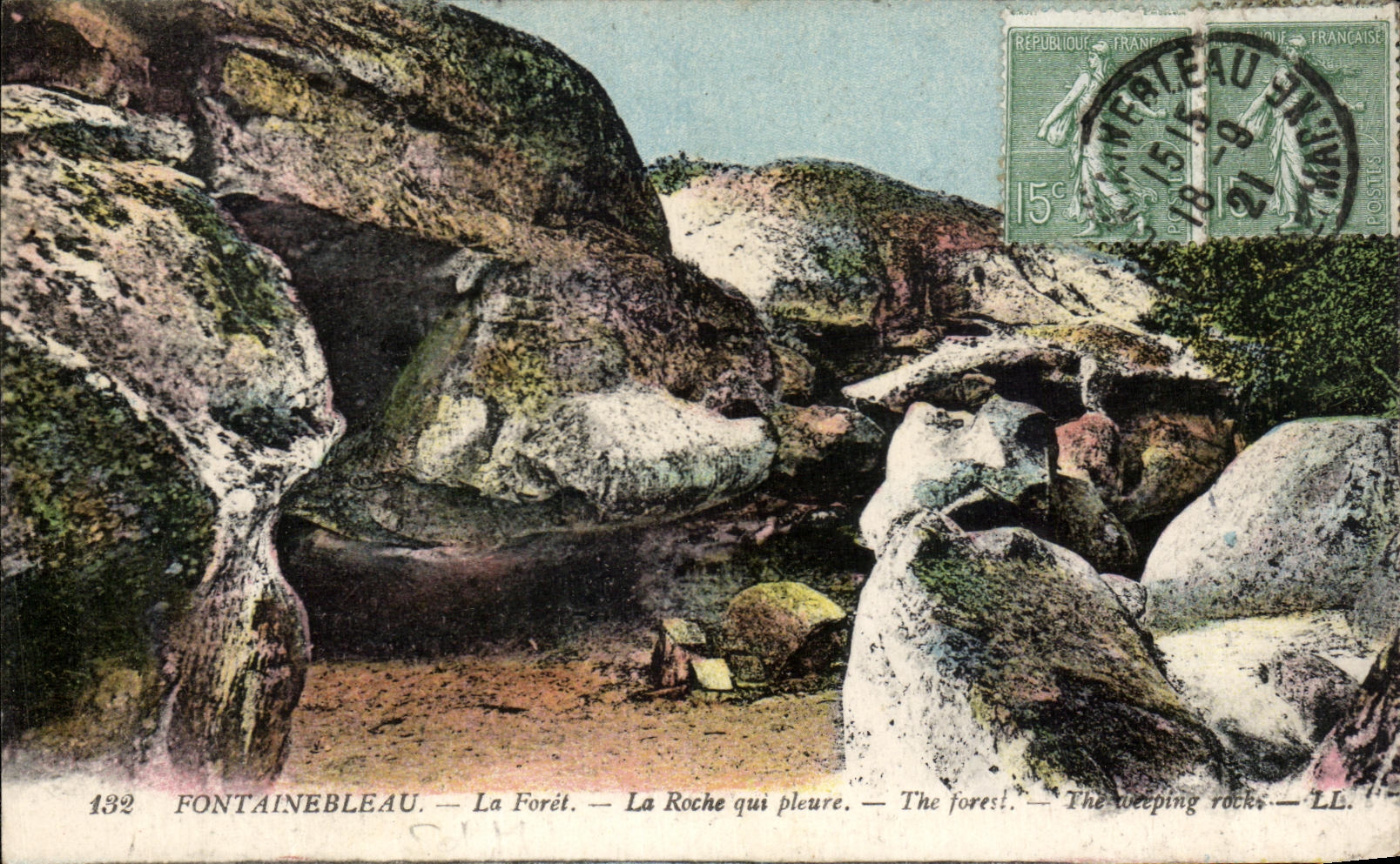 Fontainebleau — La Foresta — La Rocca che Piange — Editore LL, n° 132
