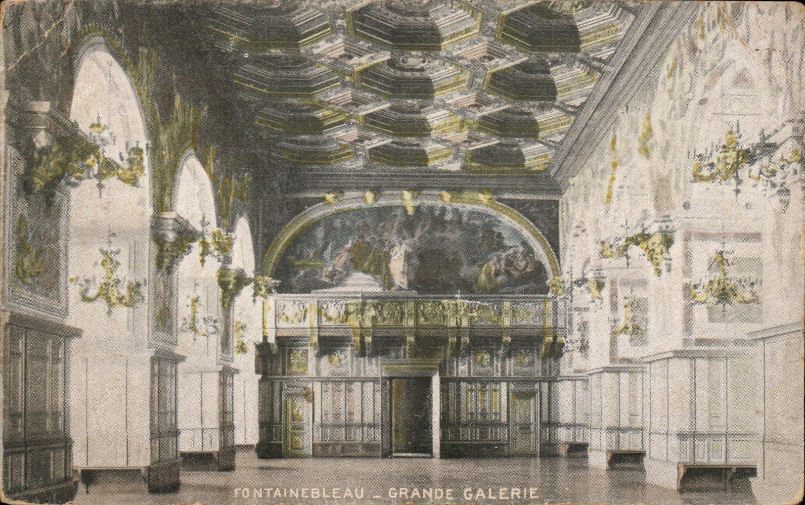 CPA Fontainebleau Grande Galerie