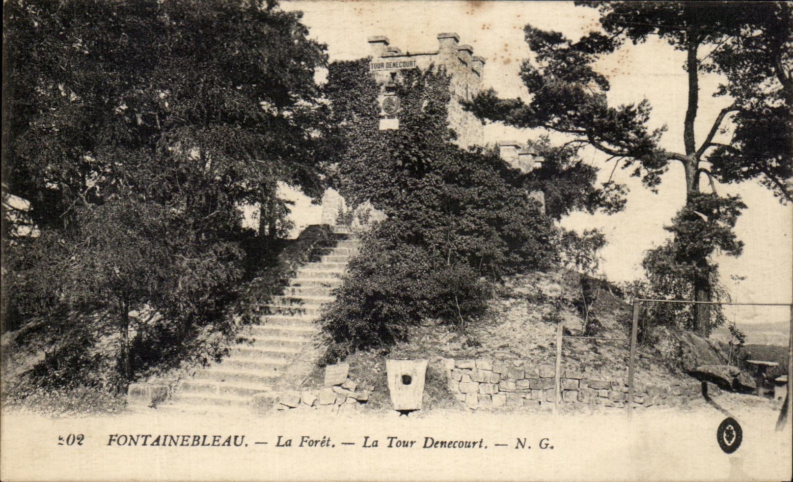 Fontainebleau — El Bosque — La Torre Denecourt — N.G.