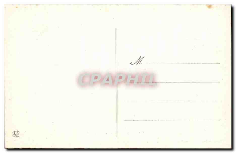 CPA Toulouse Le Musee — Verso