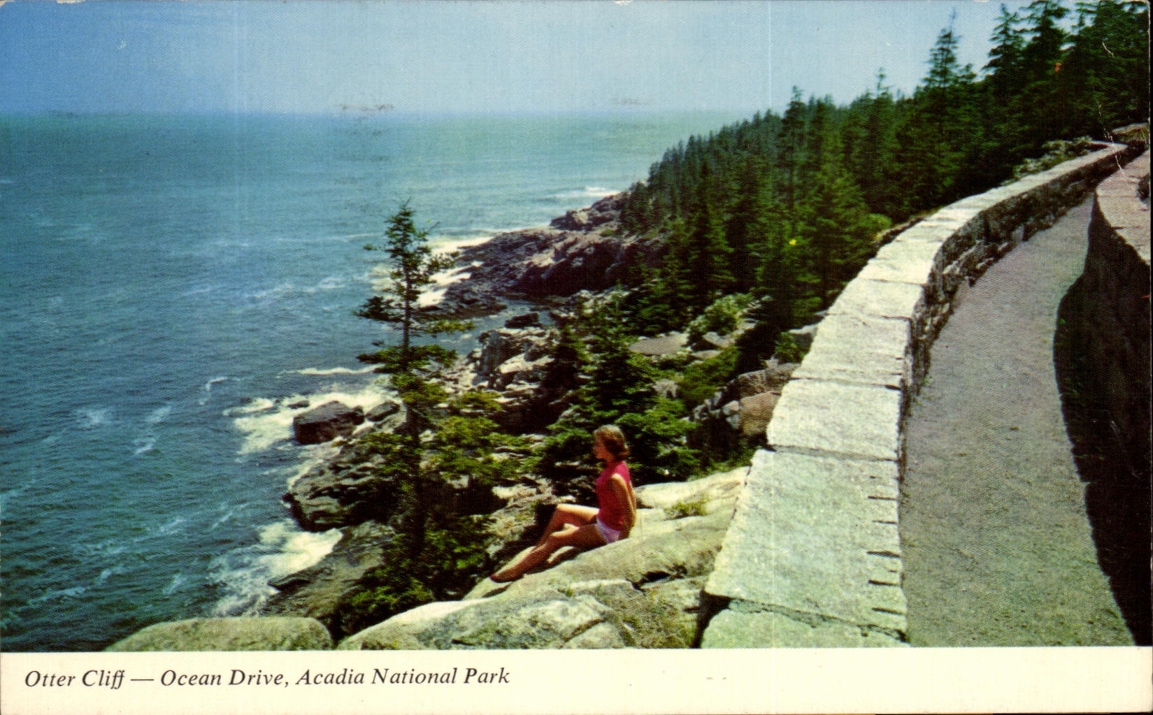 CPA View From Summit Of Otter Cliff Bar Harbor