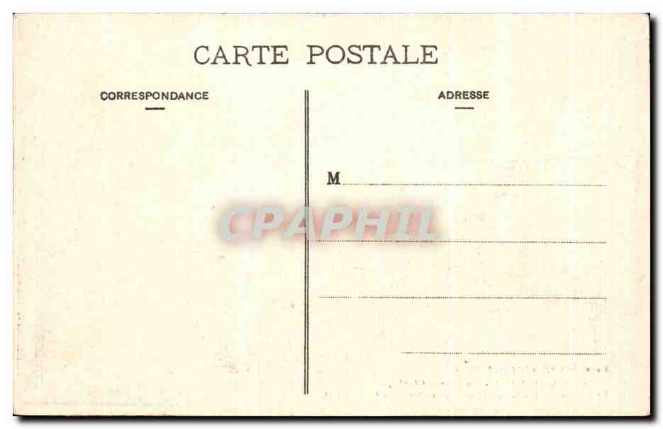 CPA Bordeaux La Grosse Gloche Le Cours Victor Hugo et la Fleche St Michel — Verso