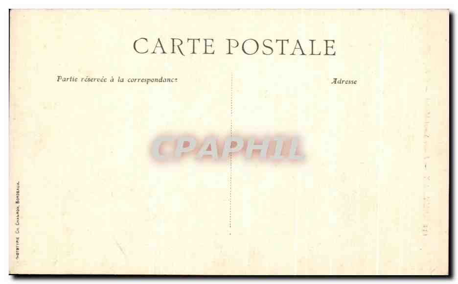 CPA Bordeaux Fleche Saint Michel — Verso