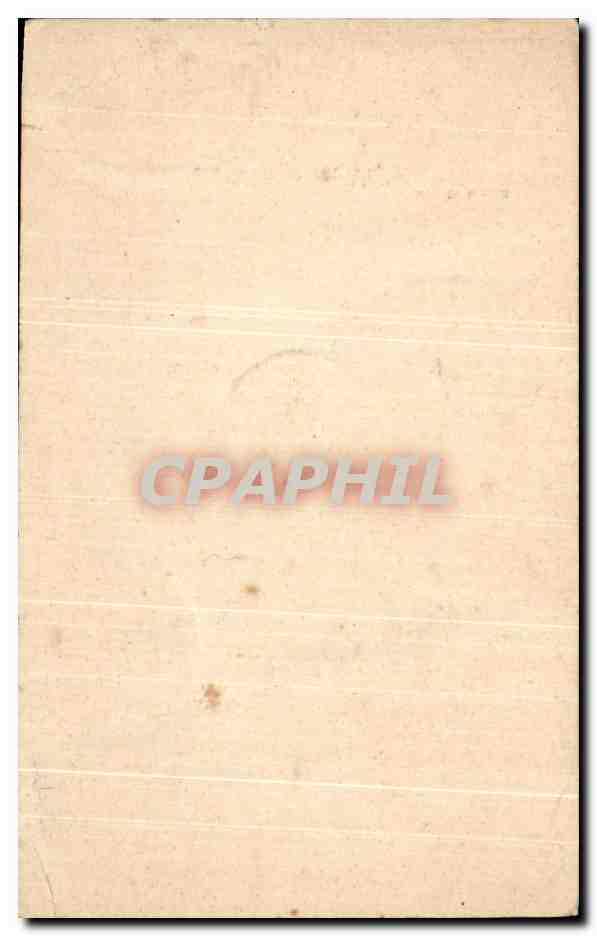 CPA Le Vierge au Voile Raphael — Verso