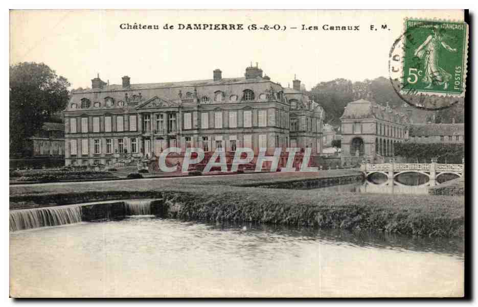 CPA Chateau de Dampierre Les Canaux