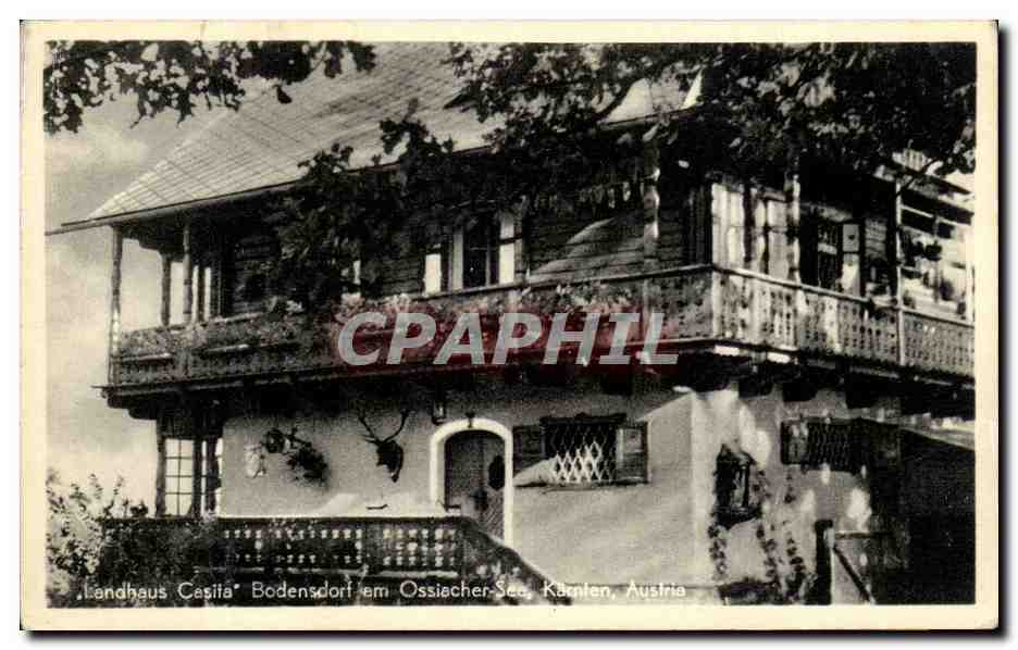 CPA Landhaus Casita Bodensdorf em Ossiacher See Karnten Austria
