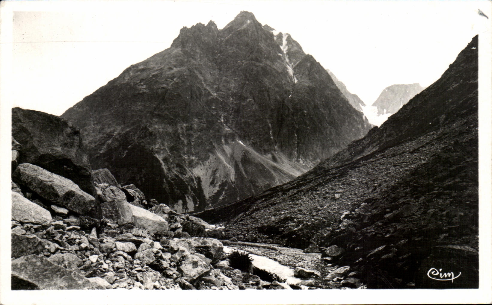 CPA Haut Dauphine Haute Vallee Du Veneon Tete De Cheret Et Col Du Chardon