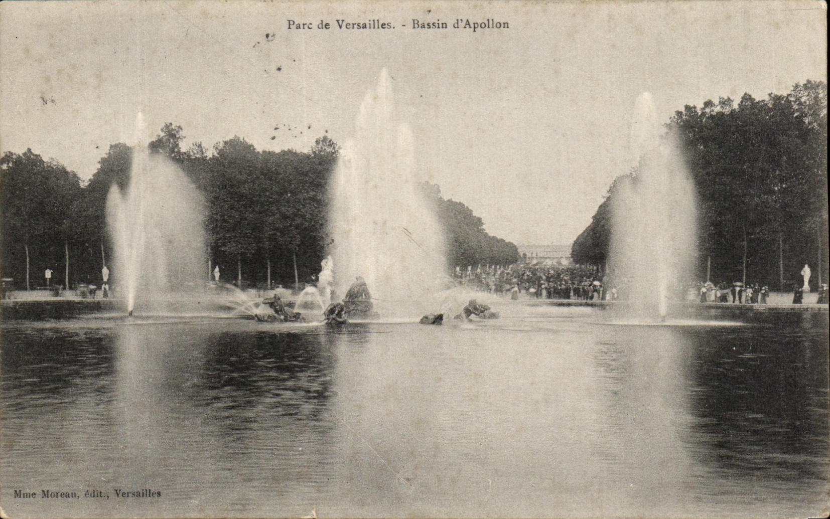 Park von Versailles - Apollo-Becken — Mme Moreau, Verlag, Versailles