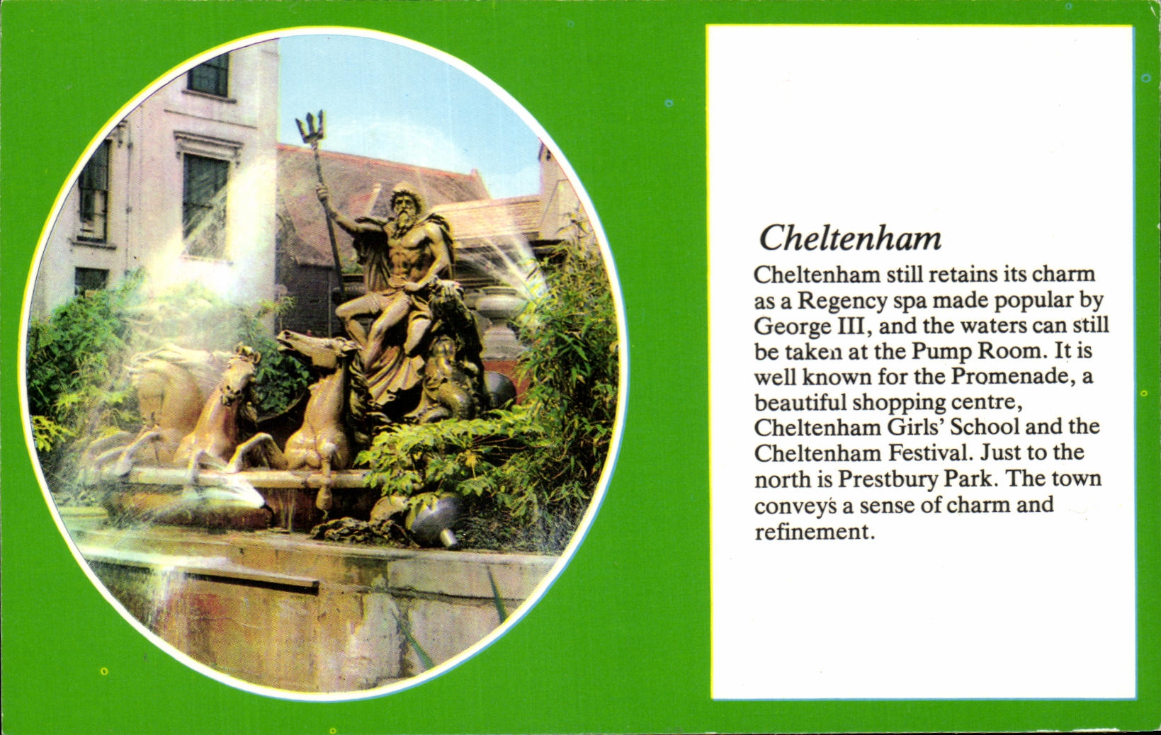 CPA Cheltenham Still Retains Its Charm As A Regency Spa Made