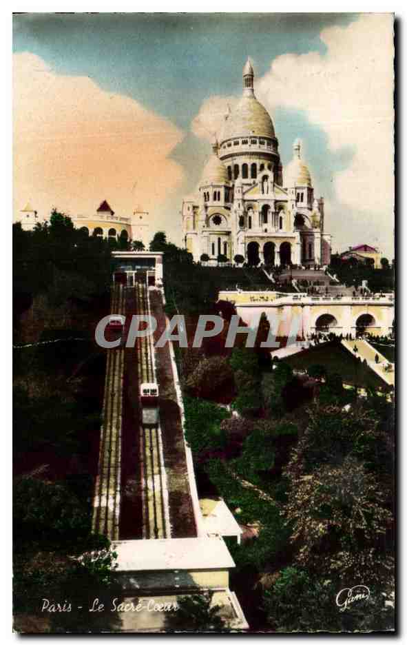 CPA Paris Le Sacre Coeur Montmartre