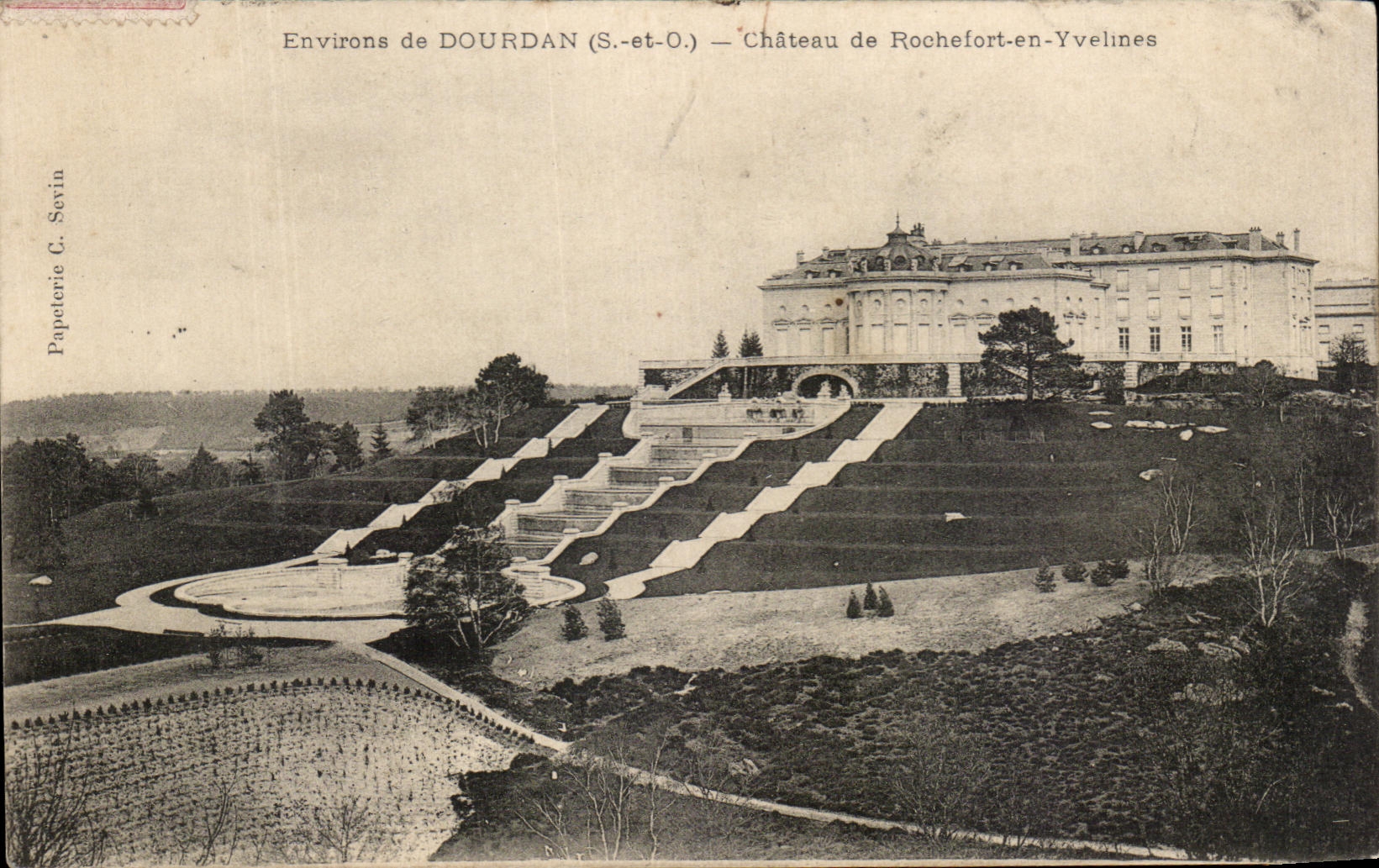 CPA Environs De Dourdan Chateau De Rochefort En Yvelines