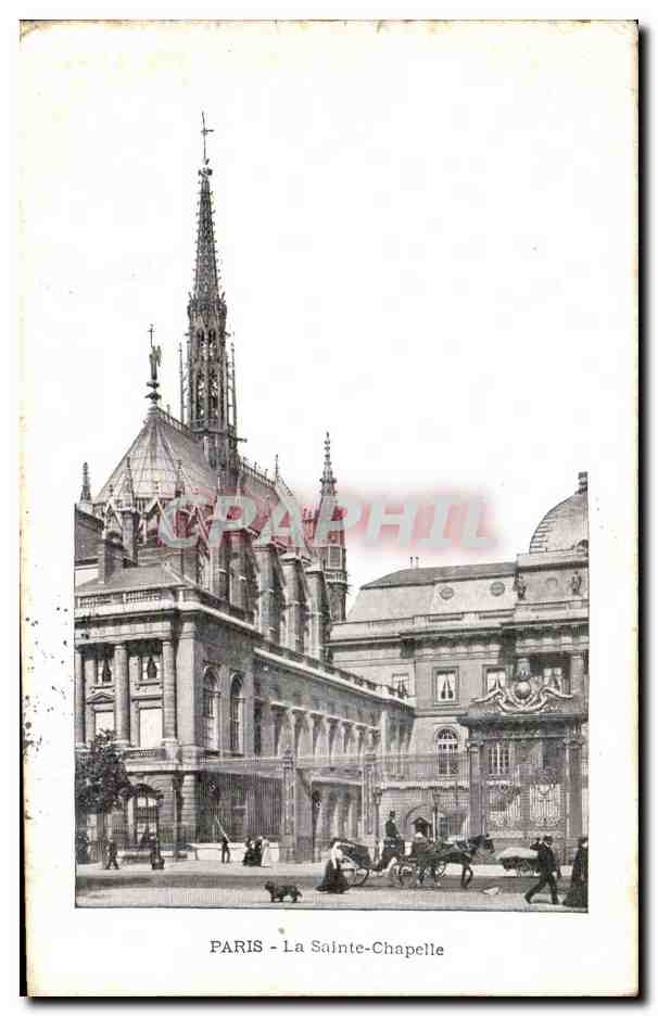 CPA Paris La Sainte Chapelle