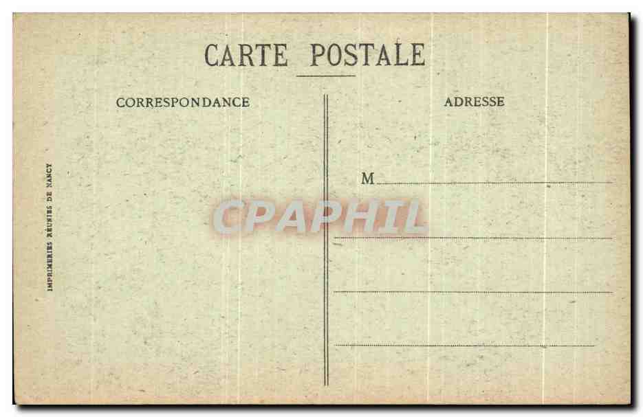 CPA Rouen Eglise saint Maclou Porte Centrale — Rückseite