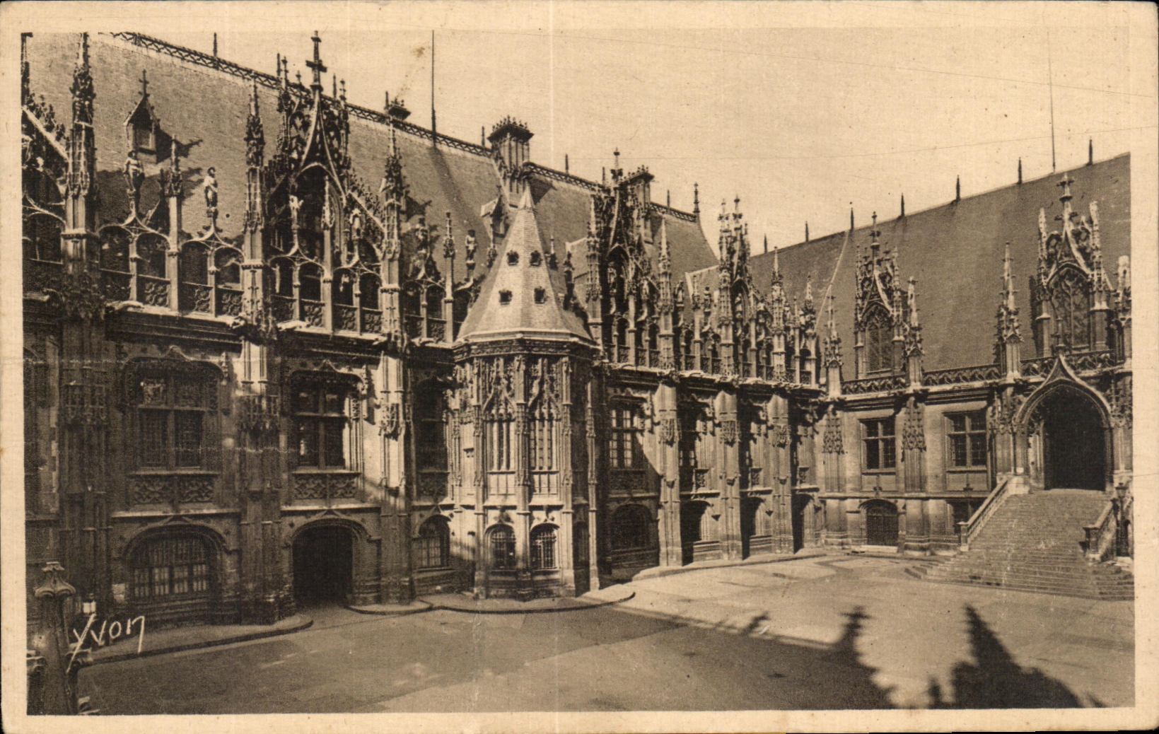 CPA Rouen Le Palais de Justice Construit Sous Louis XII