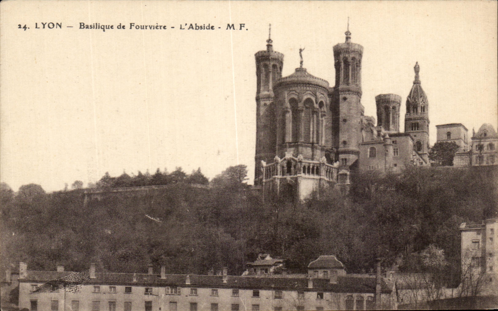 LYON — Basilique de Fourvière — L’Abside — M.F. n°24