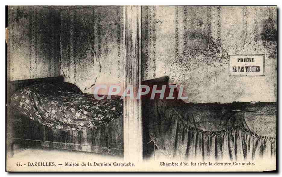 CPA Bazeilles Maison De La Derniere cartouche Chambre D'ou fut Tiree