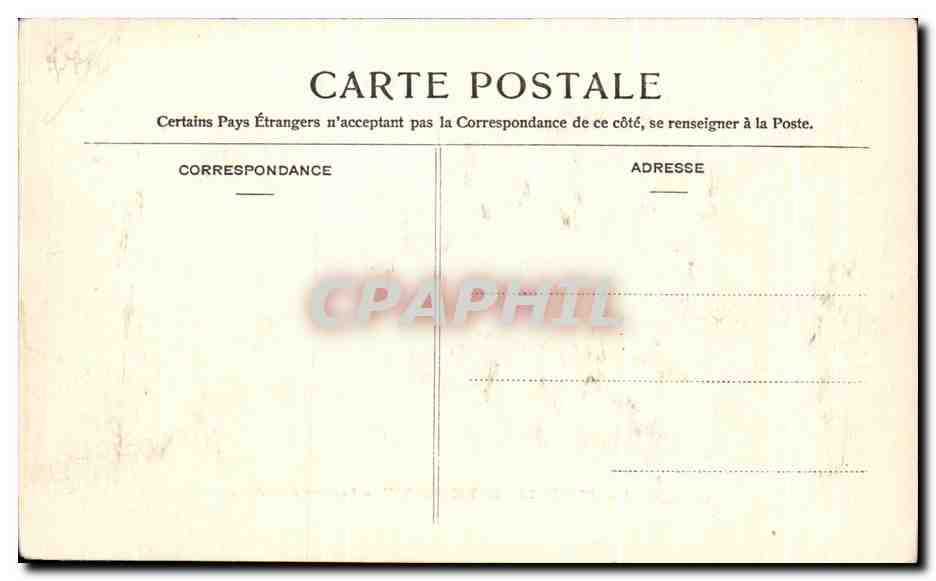 Palacio de Fontainebleau — La Cour des Adieux — Editor CPAPHIL, n° 27 — Reverso