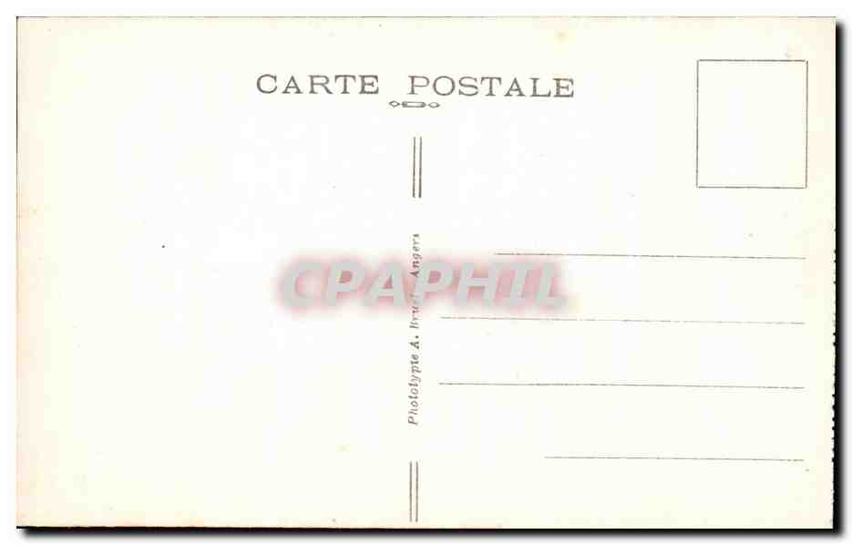 Le Pouliguen (Loire-Inf.) — Effet de Vague sur les Brisants de la Grande Côte — A. B. — Verso
