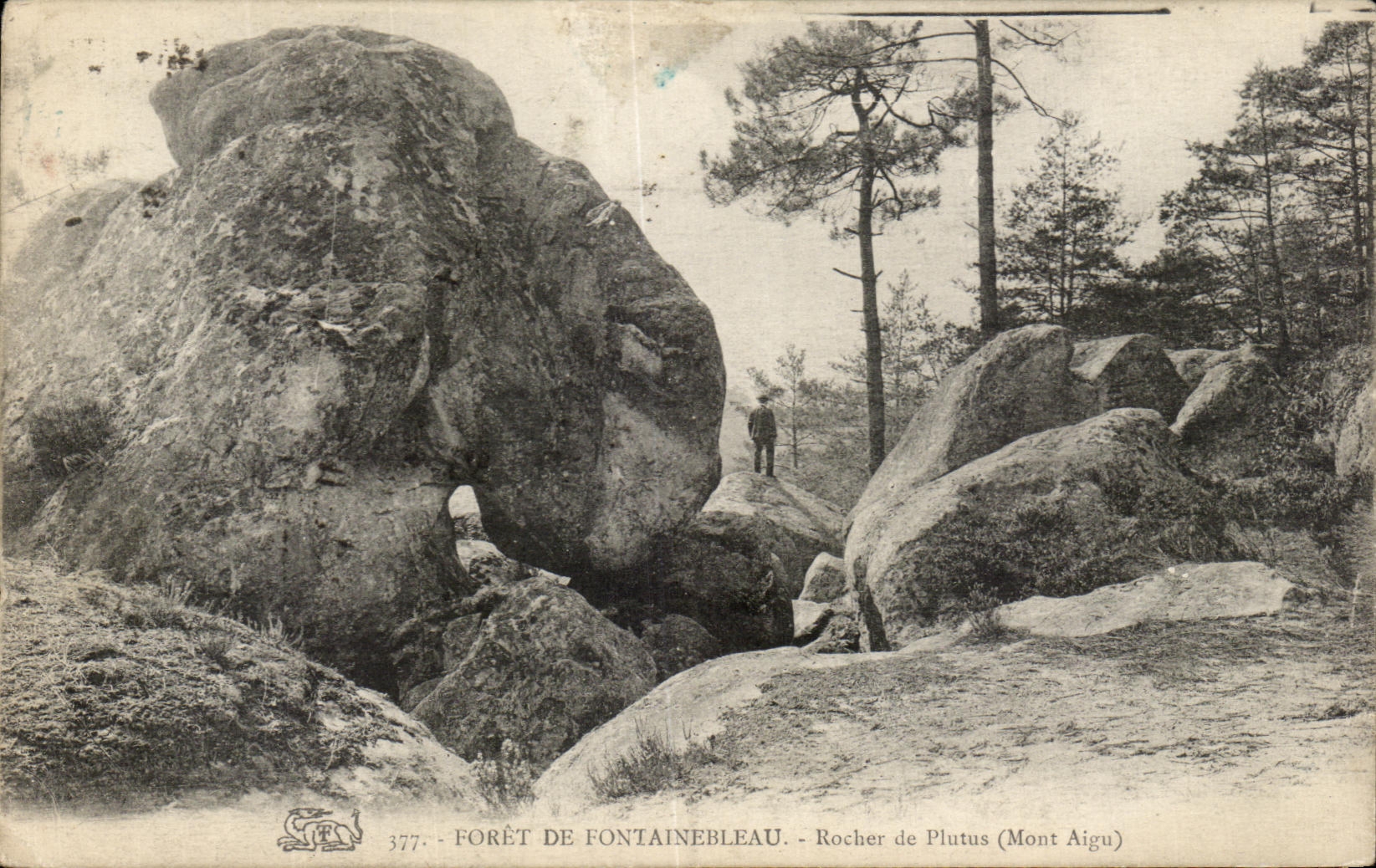 Bosque de Fontainebleau — Roche de Plutus (Mont Aigu) — Editor: 377