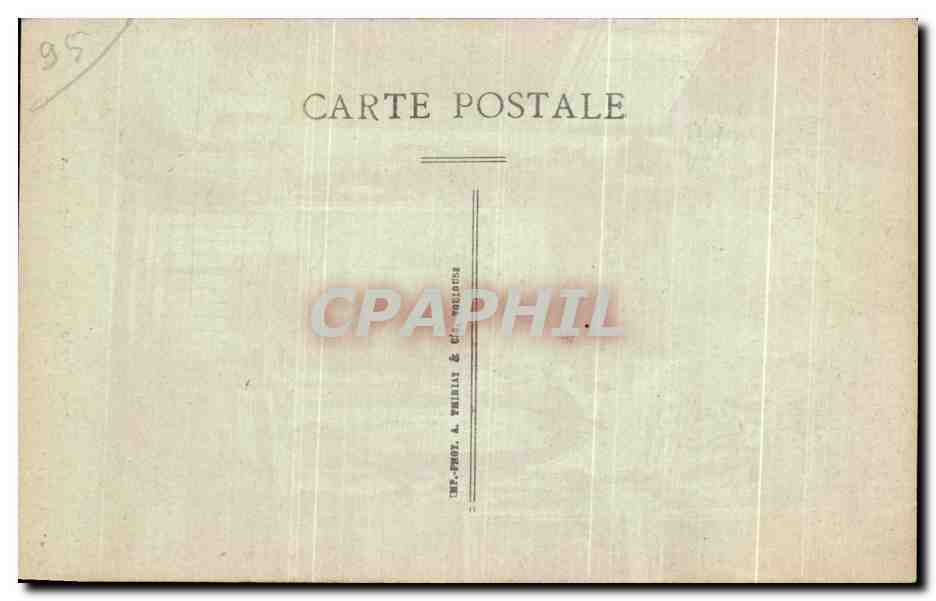 CPA Magny en Vexin Les Fonds Baptismaux — Rückseite