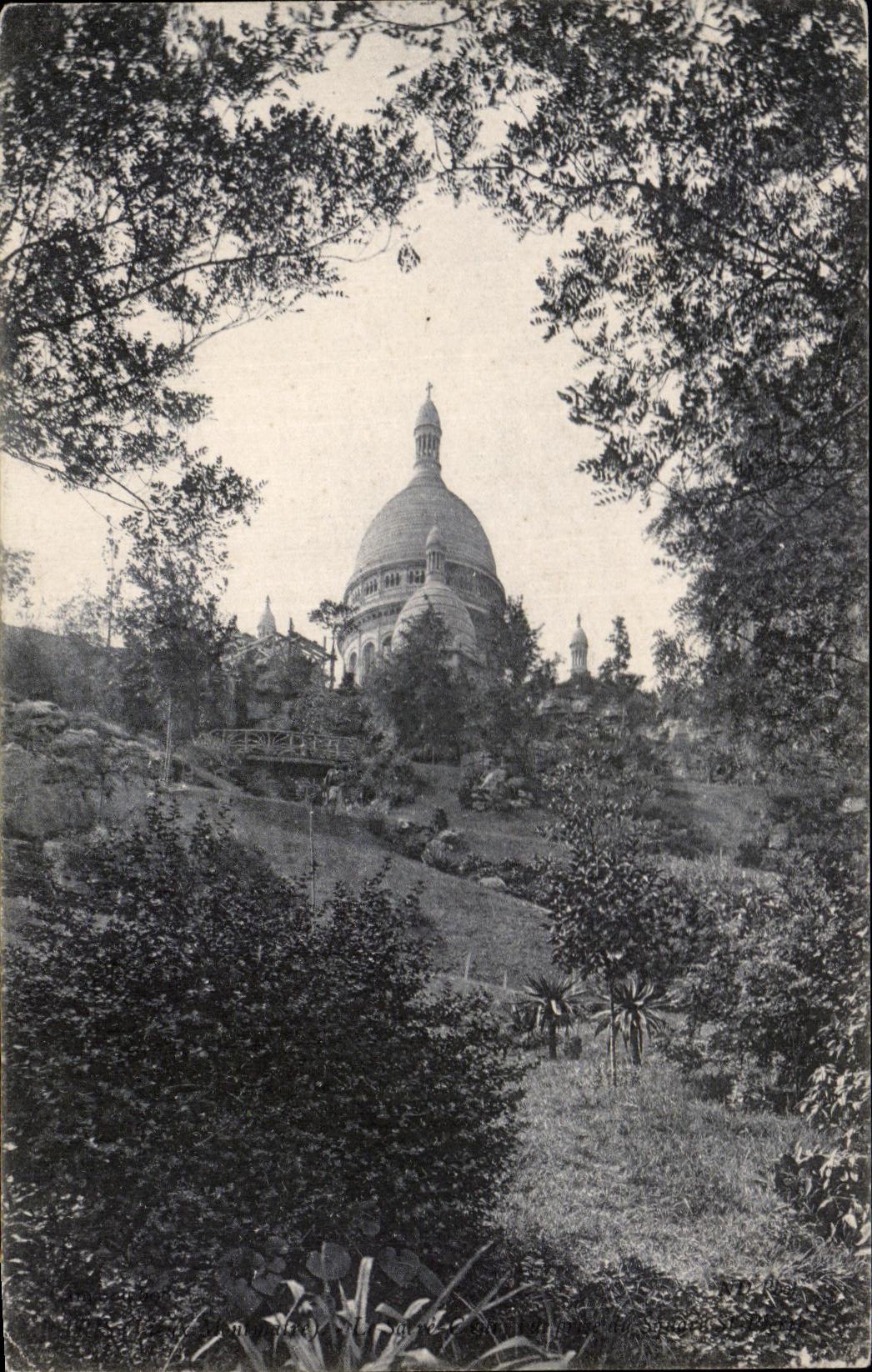 CPA Paris Sacre Coeur Montmartre