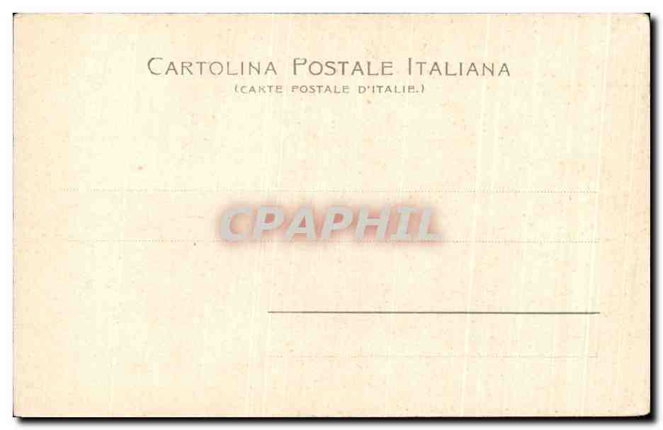 CPA Roma Pugillatore in riposo Museo nazionale delle Jerme — Verso