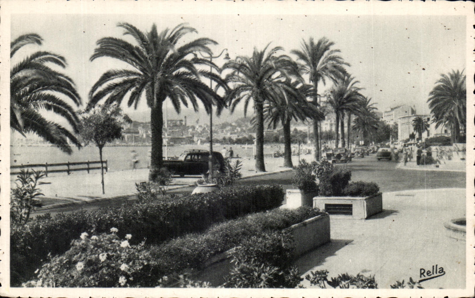 CPA La Cote d'Azur Cannes boulevard de la croisette