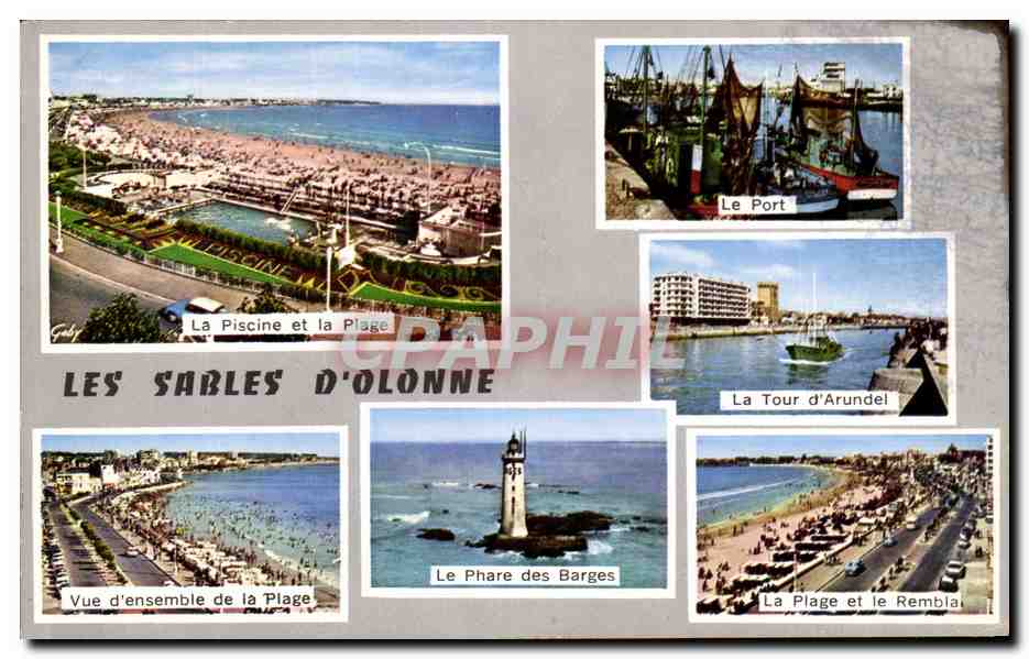 Les Sables d'Olonne — Vue panoramique et sites — Gabycolor