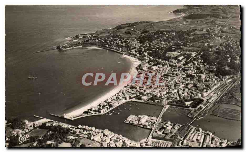 Saint-Jean-de-Luz — Vue aérienne — Cliché Robert Durandaud, Cie des Arts Photomécaniques, Paris