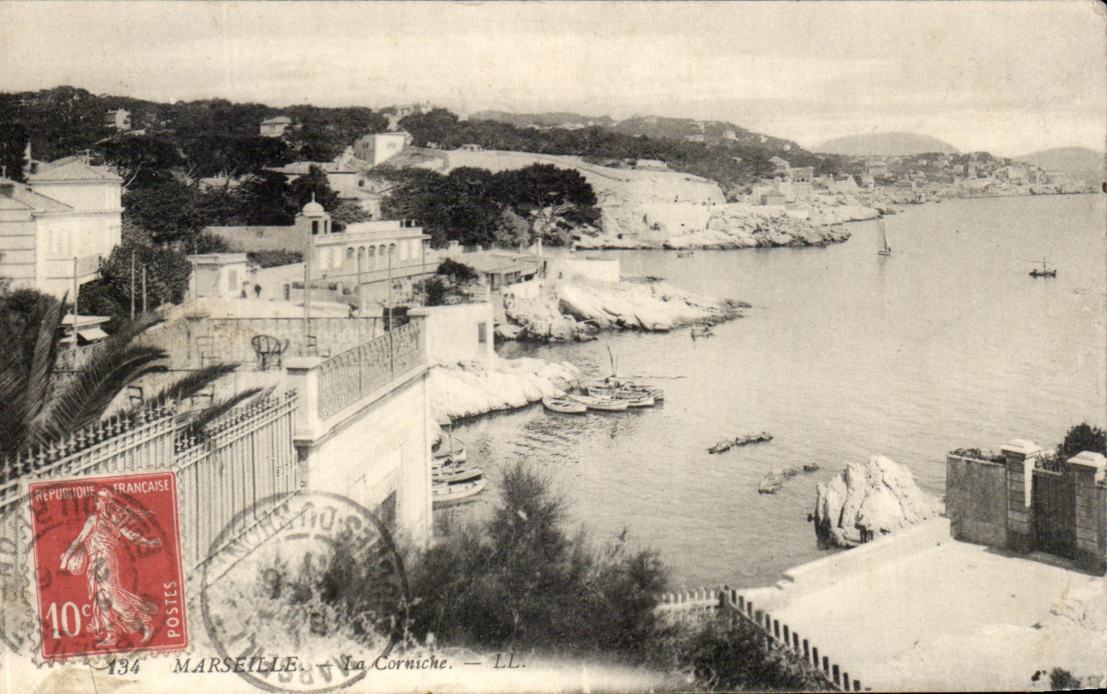 CPA Marseille La Corniche