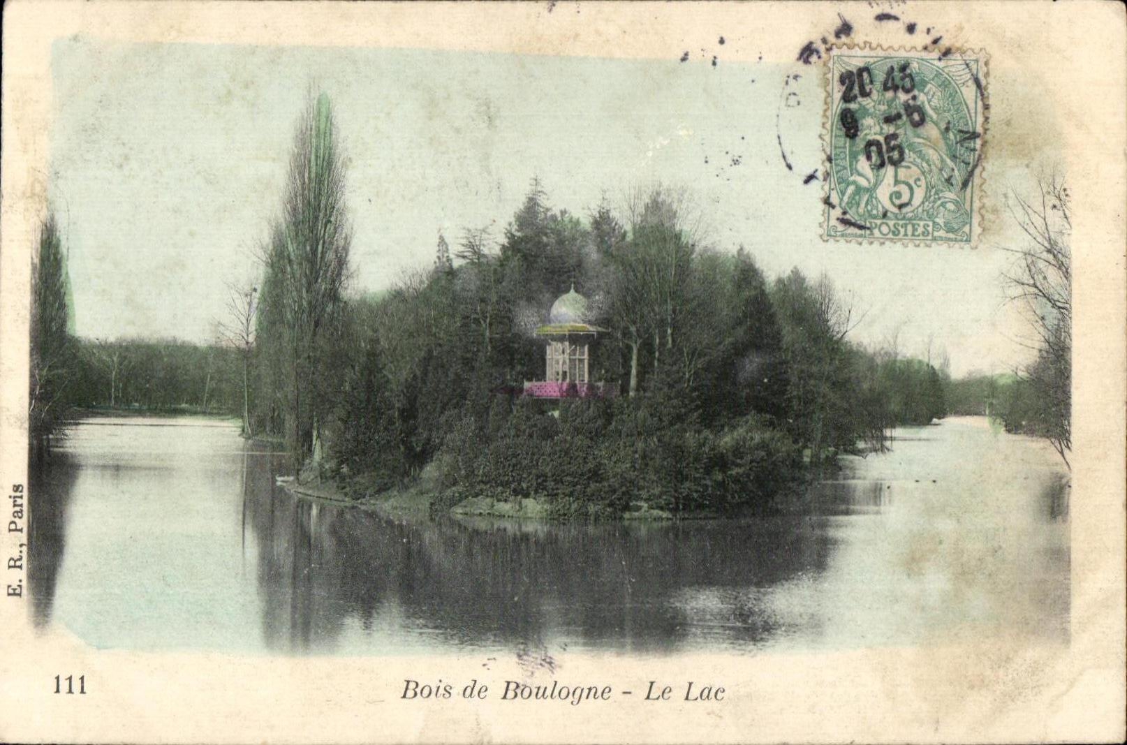 CPA Bois de Boulogne Le Lac