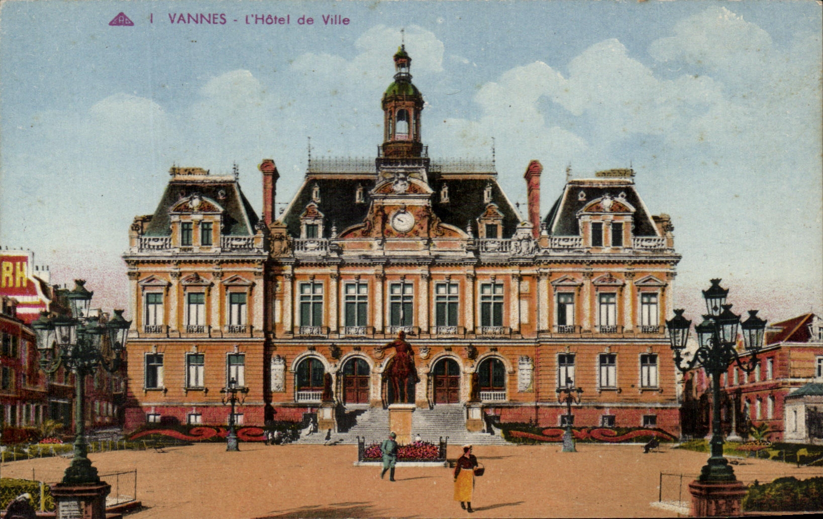 CPA Vannes L'Hotel De Ville